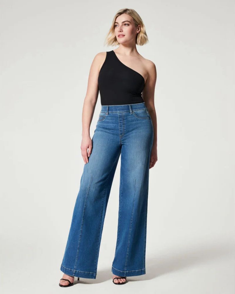 WENDY - High Waisted Wide Leg Jeans