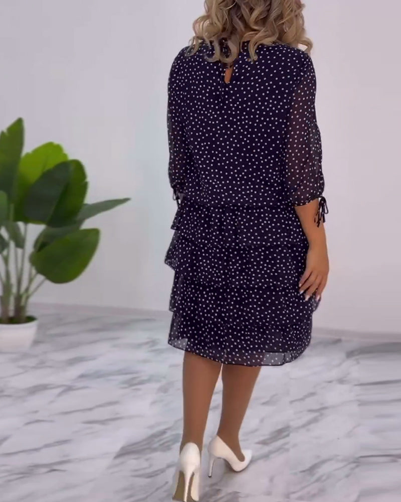 Jalen | POLKA DOT DRESS