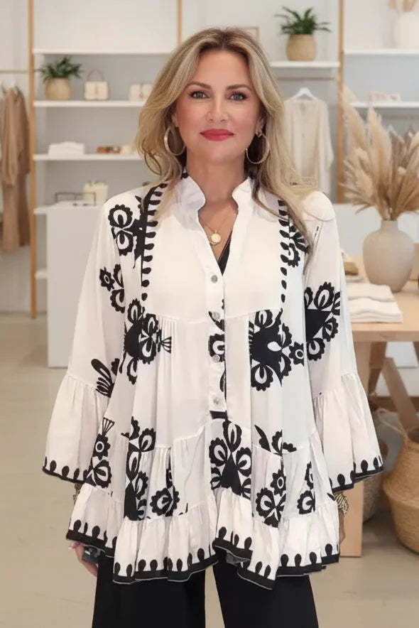 JORDANA - COASTAL BOHO TOP